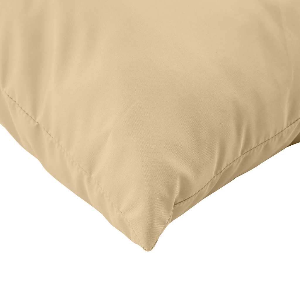 Cuscini per Pallet 2 pz Beige Mélange in Tessuto | homemem39