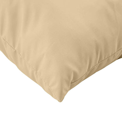 Cuscini per Pallet 2 pz Beige Mélange in Tessuto | homemem39
