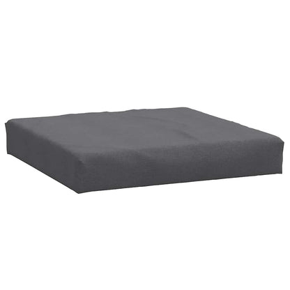 Cuscini per Pallet 3 pz Antracite Mélange in Tessuto