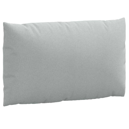 Cuscini per Pallet 3 pz Grigio Chiaro Mélange in Tessuto | homemem39