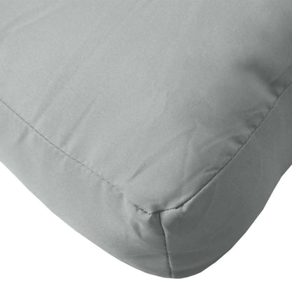 Cuscini per Pallet 3 pz Grigio Chiaro Mélange in Tessuto | homemem39