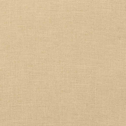 Cuscini per Pallet 3 pz Beige Mélange in Tessuto