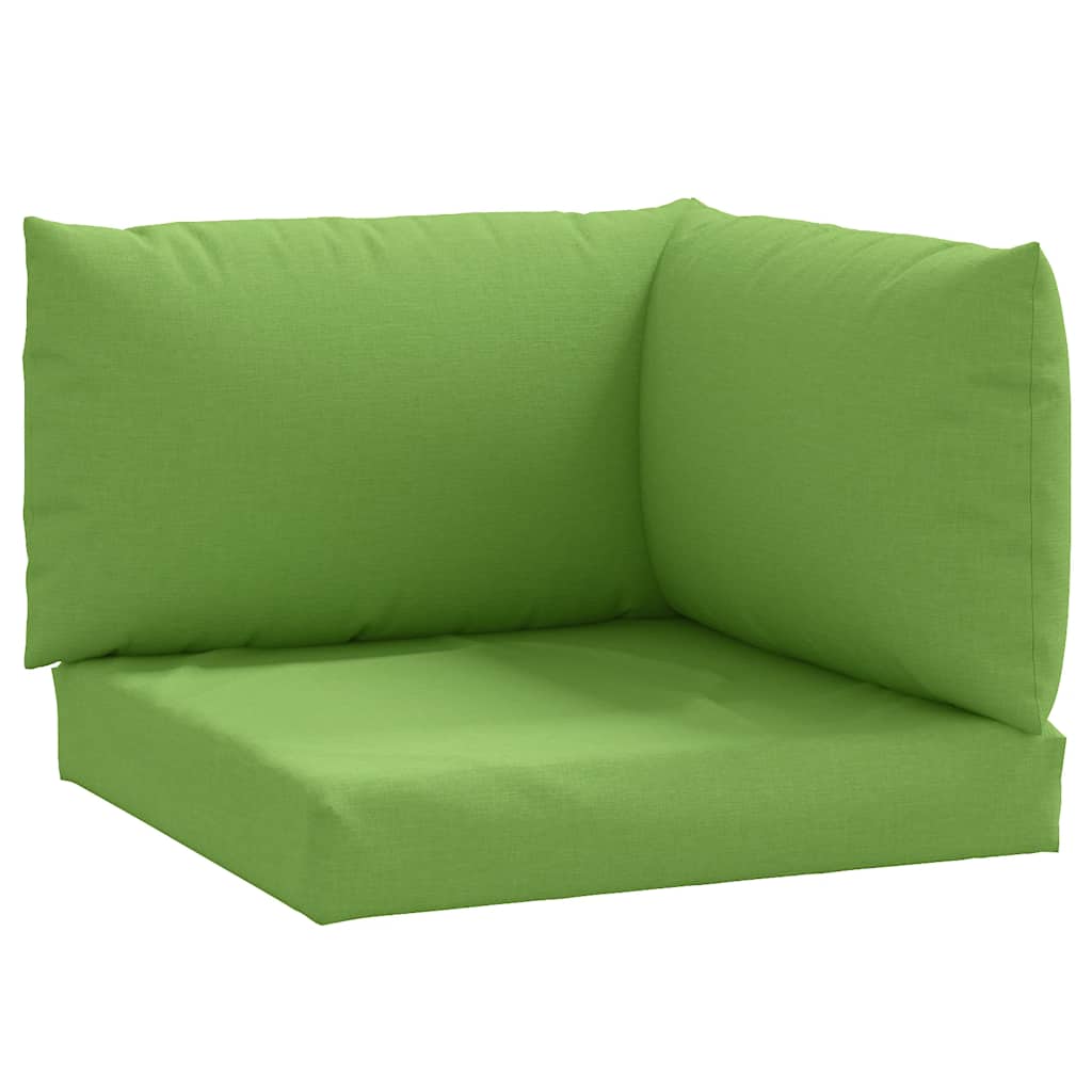 Cuscini per Pallet 3 pz Verde Mélange in Tessuto | homemem39