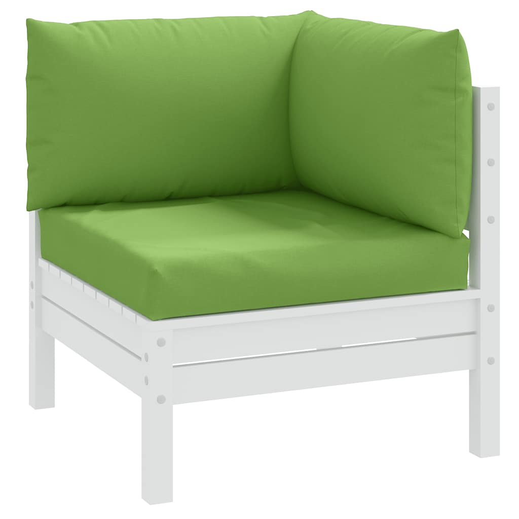 Cuscini per Pallet 3 pz Verde Mélange in Tessuto | homemem39