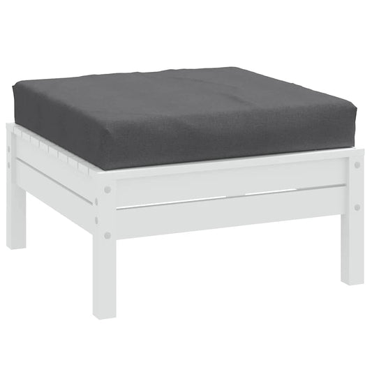 Cuscino per Pallet Antracite Mélange 60x60x9,5 cm in Tessuto