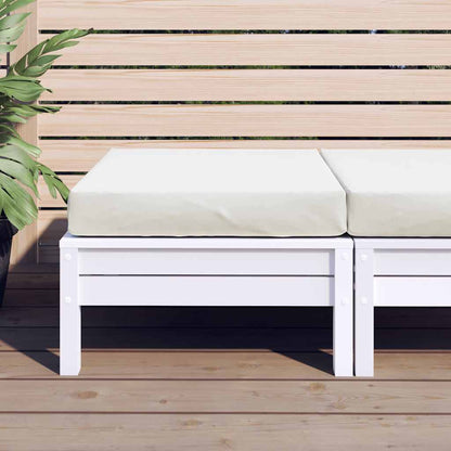 Cuscino per Pallet Crema Mélange 60x60x9,5 cm in Tessuto | homemem39
