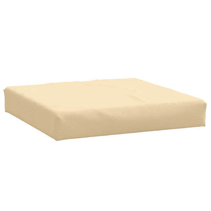Cuscino per Pallet Beige Mélange 60x60x9,5 cm in Tessuto | homemem39