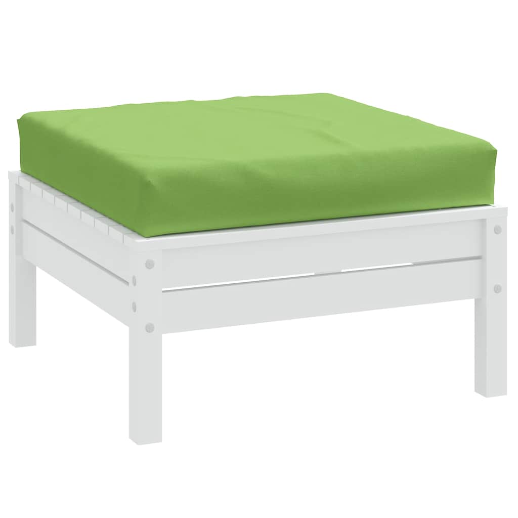Cuscino per Pallet Verde Mélange 60x60x9,5 cm in Tessuto | homemem39