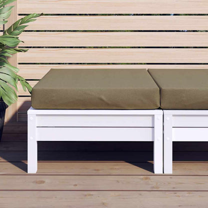 Cuscino per Pallet Tortora Mélange 60x60x9,5 cm in Tessuto | homemem39
