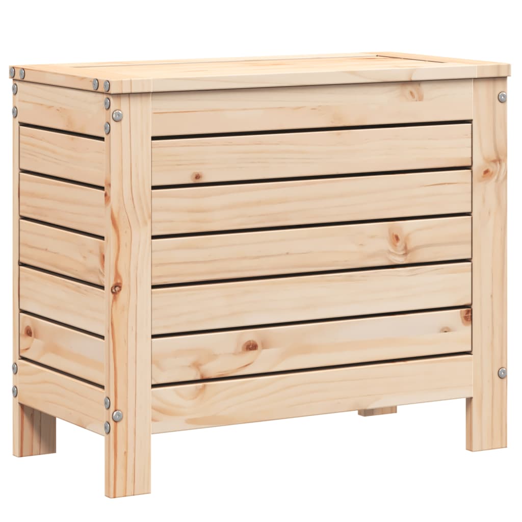 Poggiapiedi da Giardino 62x31,5x52 cm Legno Massello di Pino - homemem39