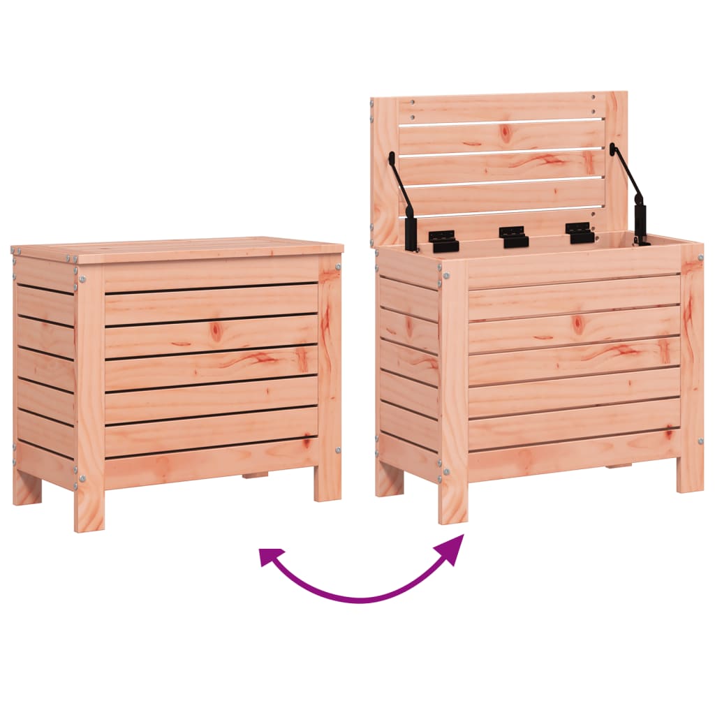 Poggiapiedi da Giardino 62x31,5x52 cm Legno Massello di Douglas - homemem39