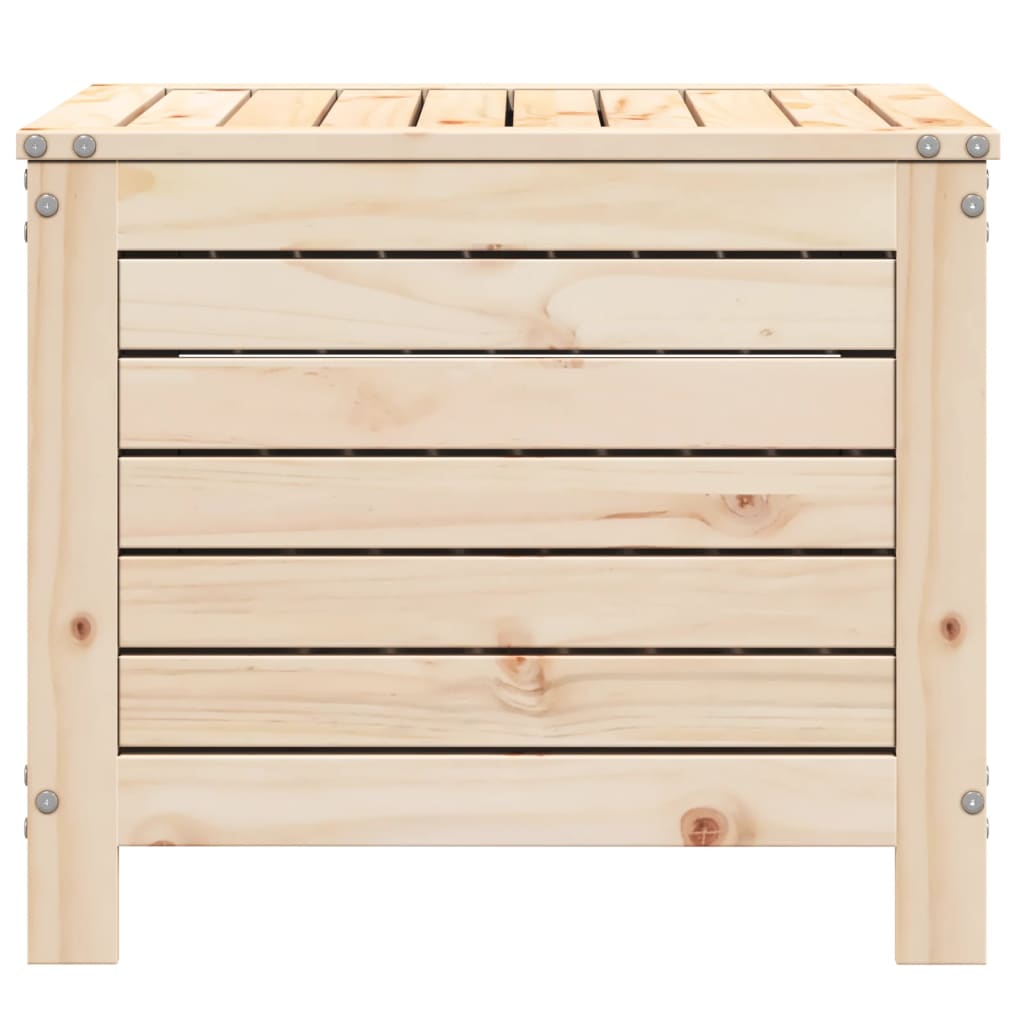 Poggiapiedi da Giardino 62x63,5x53,5 cm Legno Massello di Pino - homemem39