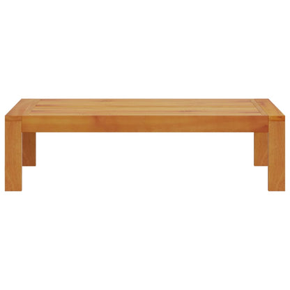 Tavolo da Giardino 100x50x27 cm in Legno Massello di Acacia