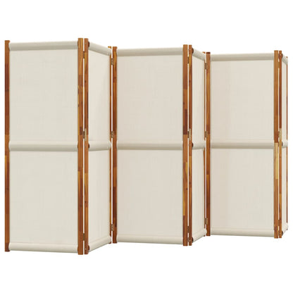 Divisorio a 6 Pannelli Grigio Chiaro 420x180 cm