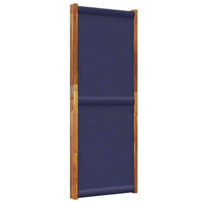 Divisorio a 3 Pannelli Blu Scuro 210x180 cm - homemem39
