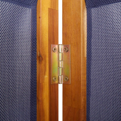 Divisorio a 3 Pannelli Blu Scuro 210x180 cm | homemem39