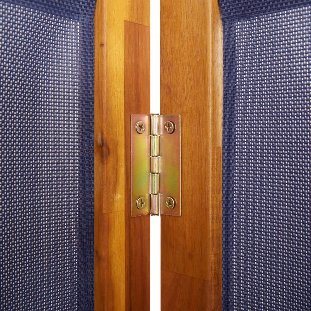 Divisorio a 4 Pannelli Blu Scuro 280x180 cm | homemem39