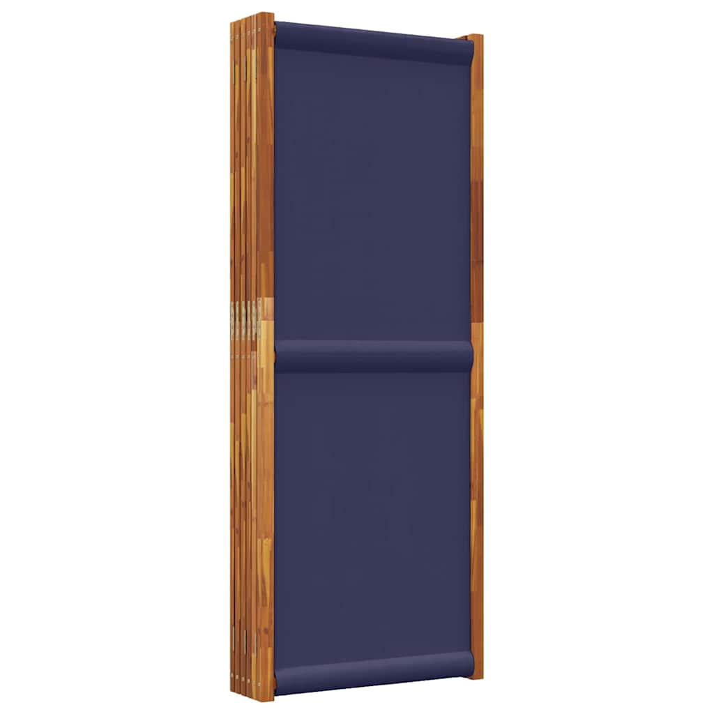 Divisorio a 6 Pannelli Blu Scuro 420x180 cm | homemem39