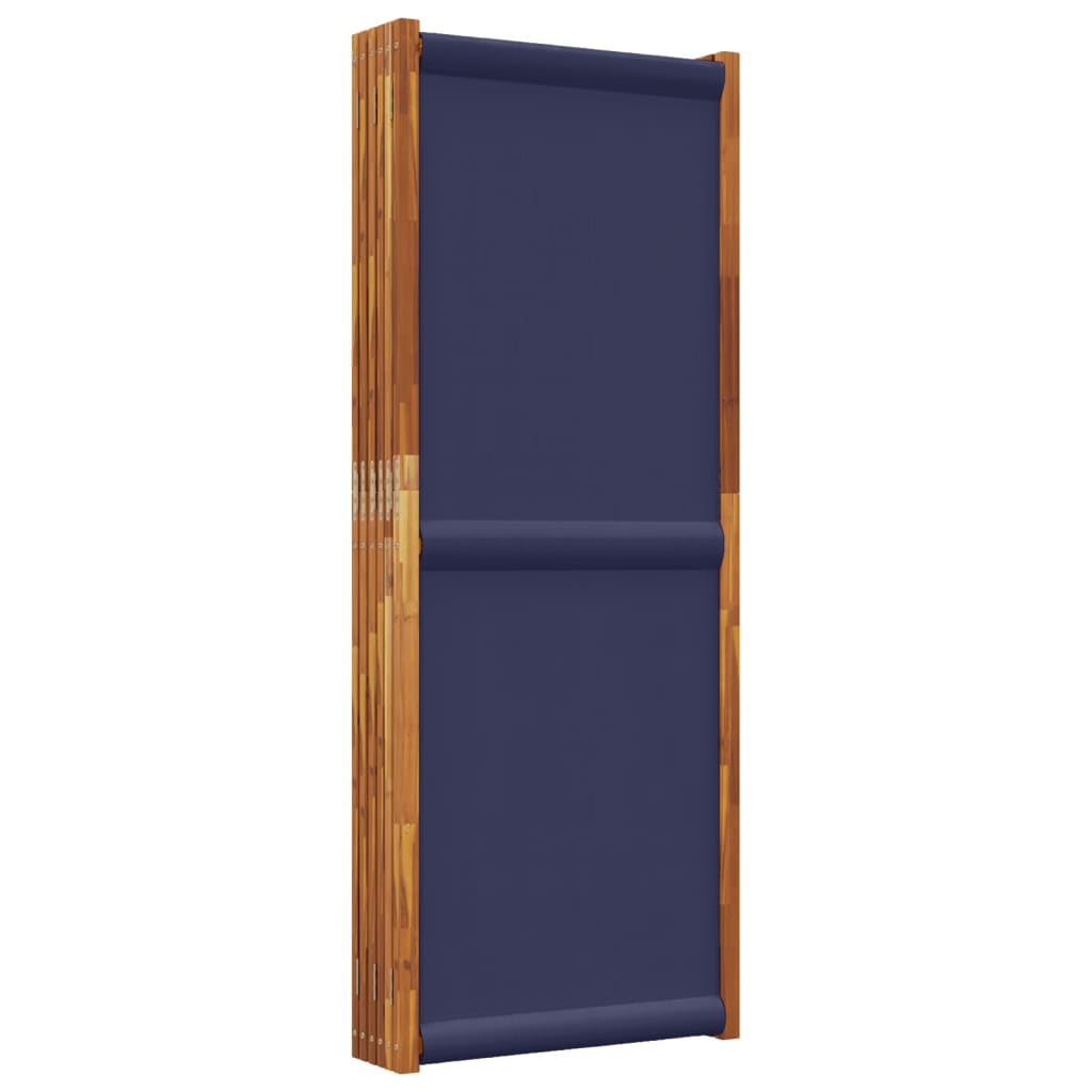 Divisorio a 6 Pannelli Blu Scuro 420x180 cm - homemem39