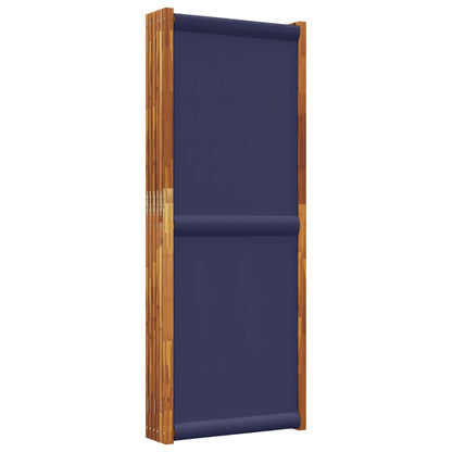 Divisorio a 6 Pannelli Blu Scuro 420x180 cm - homemem39