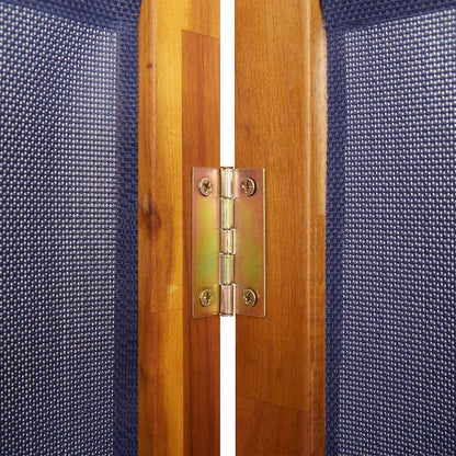 Divisorio a 6 Pannelli Blu Scuro 420x180 cm | homemem39