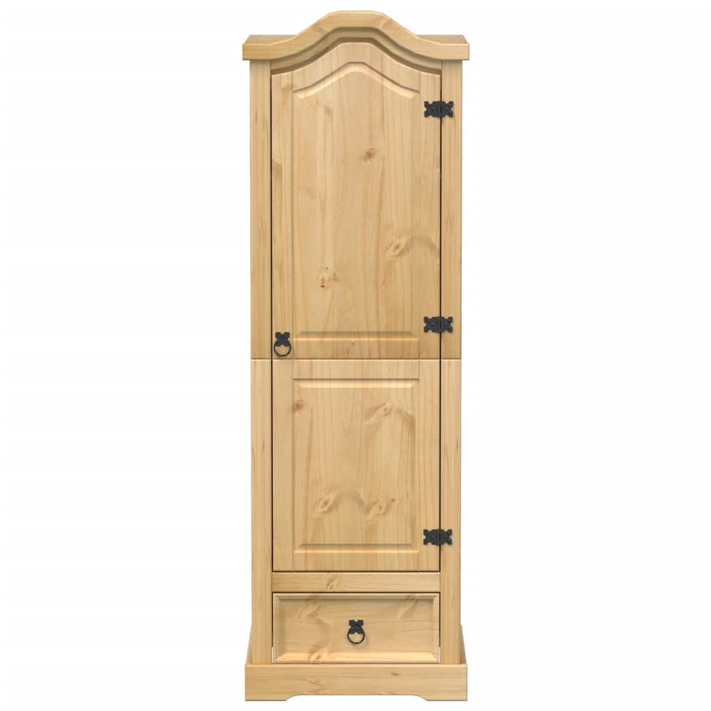 Armadio Corona 55x52x170 cm in Legno Massello di Pino - homemem39