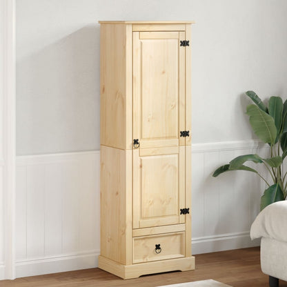 Armadio Corona 55x38x170 cm in Legno Massello di Pino - homemem39