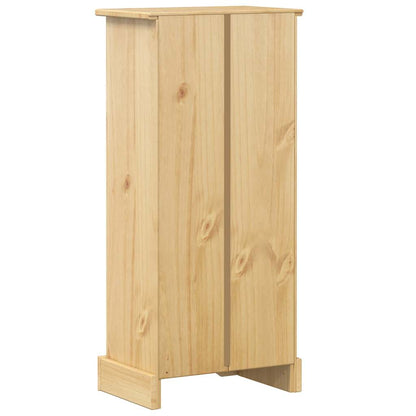 Libreria Corona 46x29x100 cm in Legno Massello di Pino | homemem39