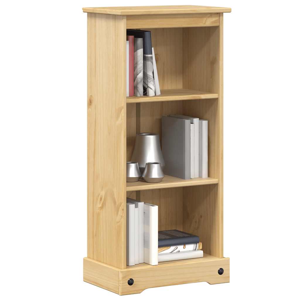 Libreria Corona 46x29x100 cm in Legno Massello di Pino | homemem39
