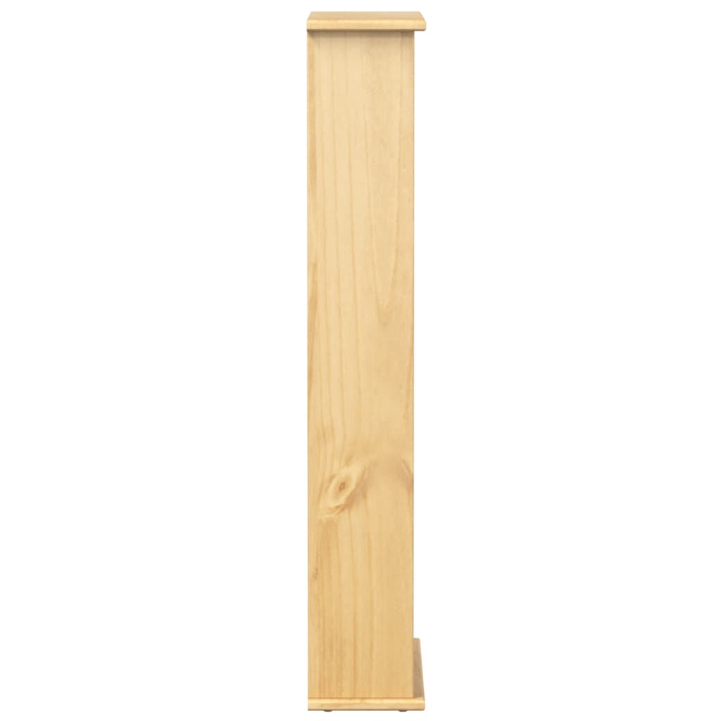 Mobile Porta CD Corona 52x17,5x103 cm in Legno Massello di Pino | homemem39