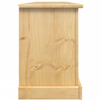 Scarpiera Corona 99x32x47 cm in Legno Massello di Pino