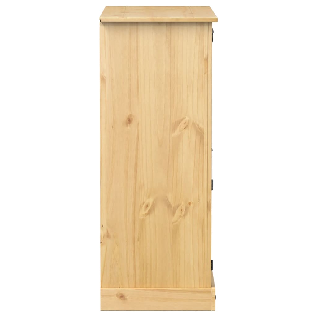 Cantinetta per Vini Corona 97x45x114 cm Legno Massello di Pino - homemem39