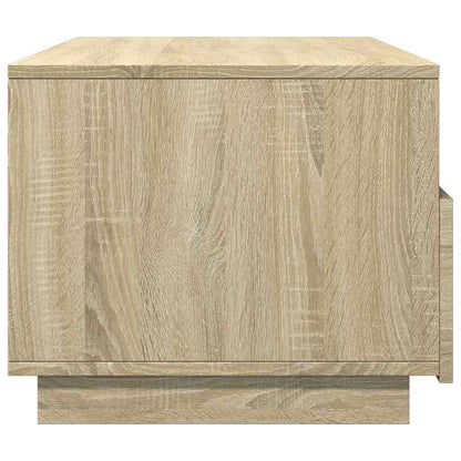 Tavolino da Salotto Gambe in Metallo Rovere Sonoma 90x49x40 cm | homemem39