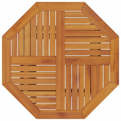 Tavolo da Giardino Pieghevole Ø70x75cm Legno Massello di Acacia - homemem39