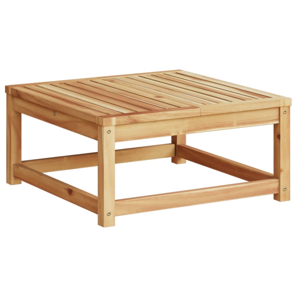 Tavolo da Giardino 63x63x30 cm in Legno Massello di Acacia - homemem39