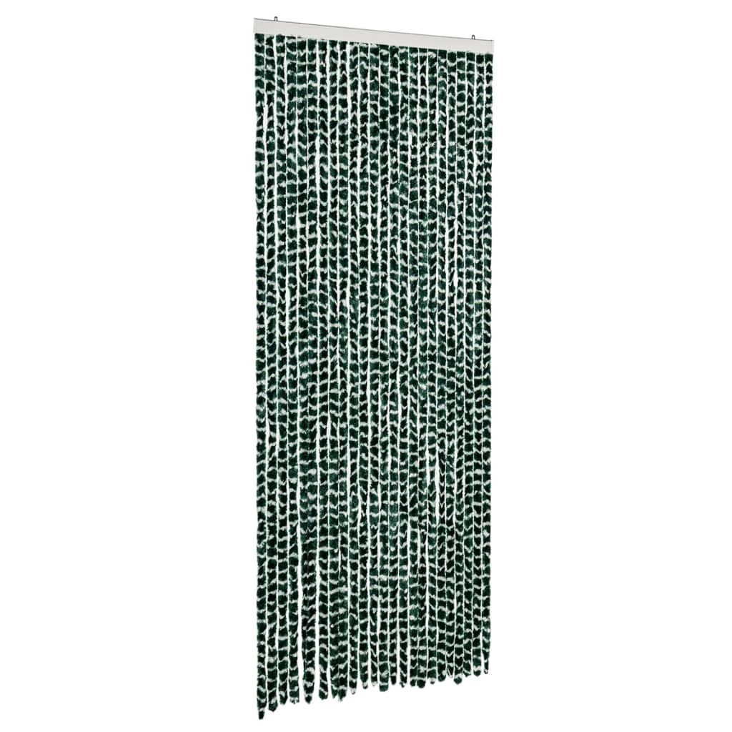 Tenda Antimosche Verde e Bianca 100x200 cm in Ciniglia - homemem39
