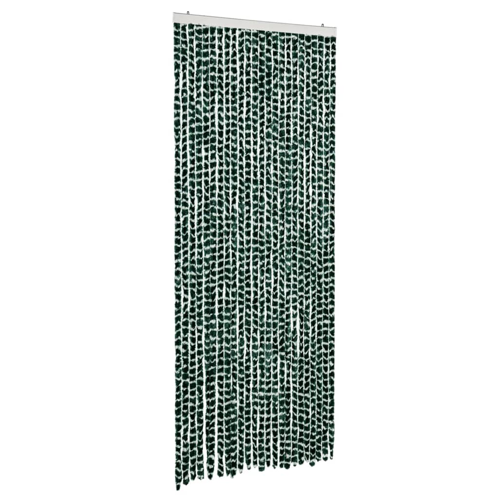Tenda Antimosche Verde e Bianca 100x230 cm in Ciniglia - homemem39