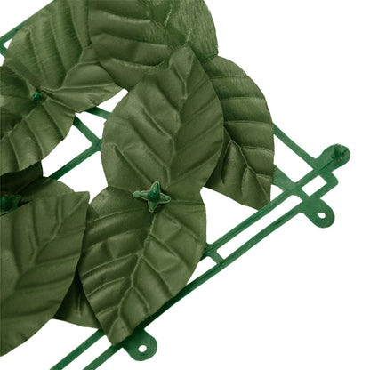 Schermo Privacy da Balcone con Foglie Verde Scuro 600x75 cm | homemem39