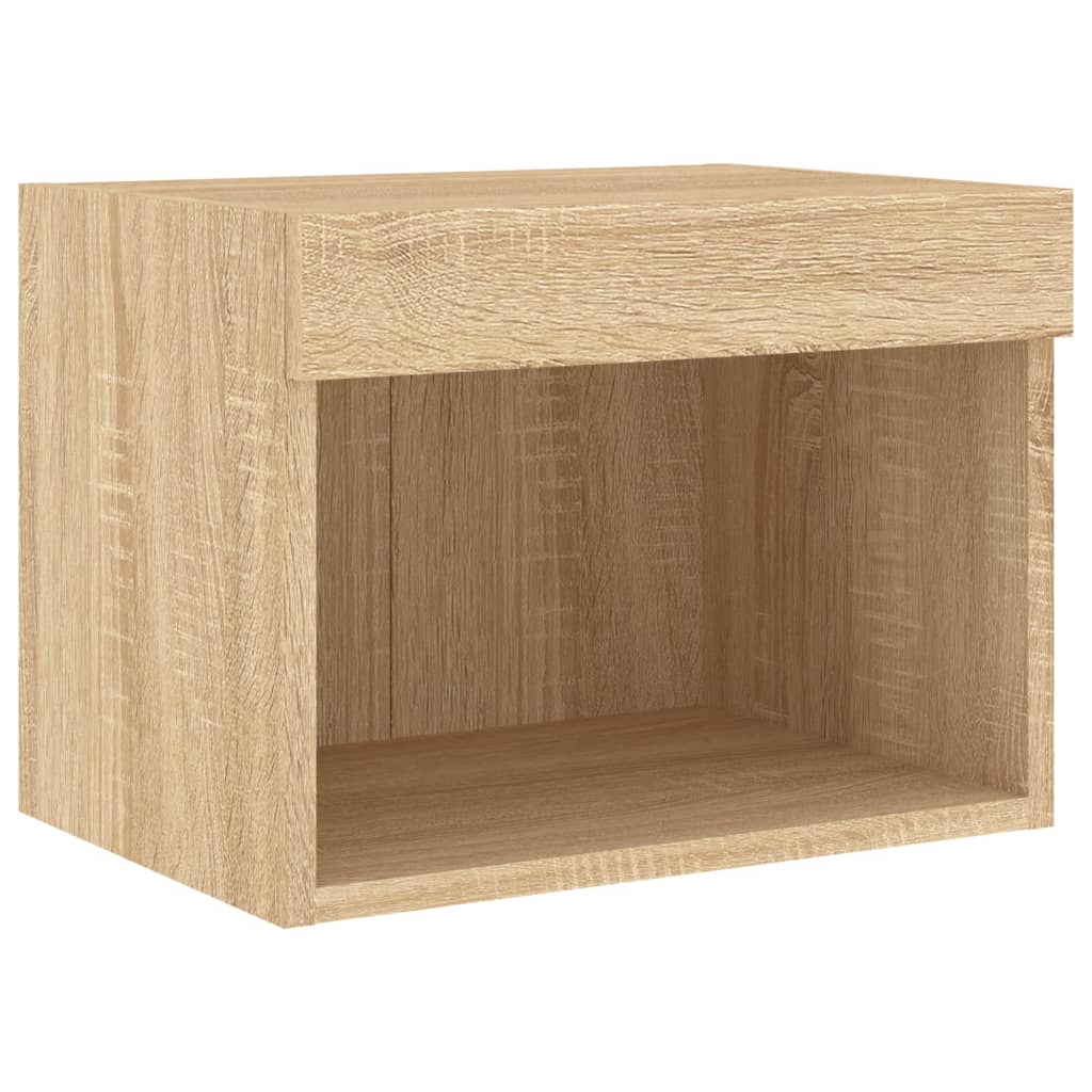 Mobili TV a Muro 4pz con Luci LED