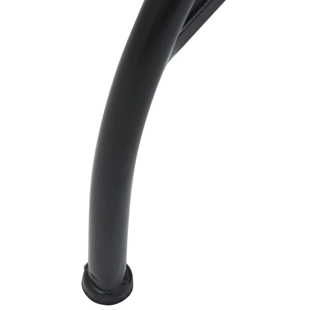 Tavolino da Bistrot con Mosaico Blu e Bianco Ø50x70 cm Ceramica - homemem39