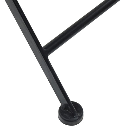 Sedie da Bistrò Pieghevoli 2 pz Blu e Bianco in Ceramica - homemem39