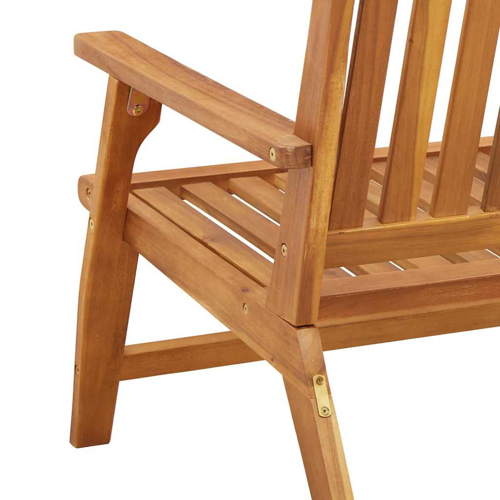 Set da pranzo per esterni Marrone Legno di Acacia Massello - homemem39