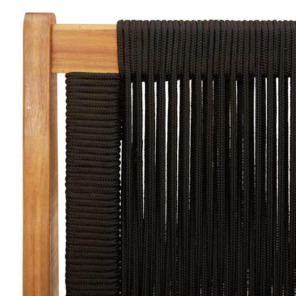 Arredamento da Giardino Nero 78 x 122 x 73cm