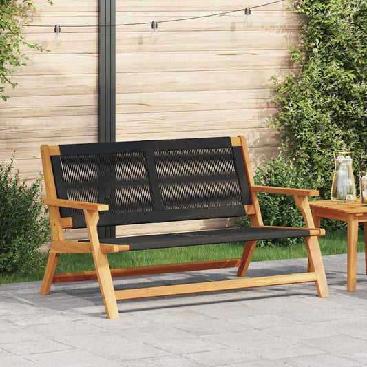 Arredamento da Giardino Nero 78 x 122 x 73cm