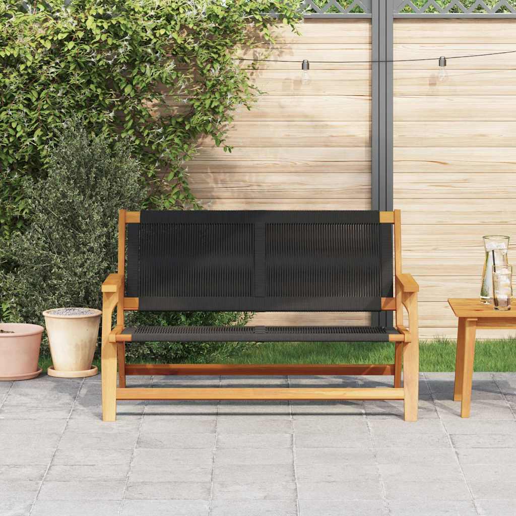 Arredamento da Giardino Nero 78 x 122 x 73cm