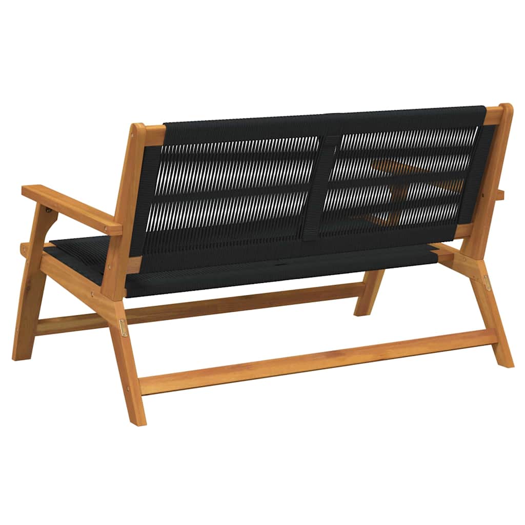 Arredamento da Giardino Nero 78 x 122 x 73cm