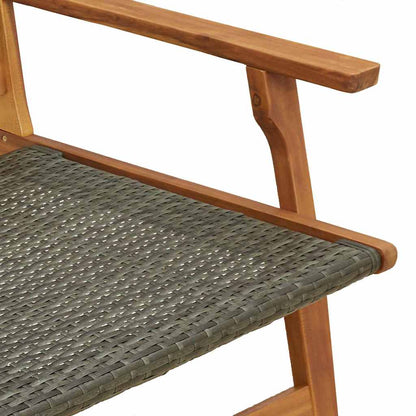 Arredamento da Giardino 2 pcs Grigio 67 x 78 x 73cm