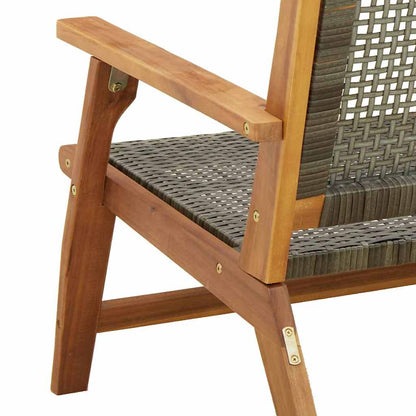 Arredamento da Giardino 2 pcs Grigio 67 x 78 x 73cm