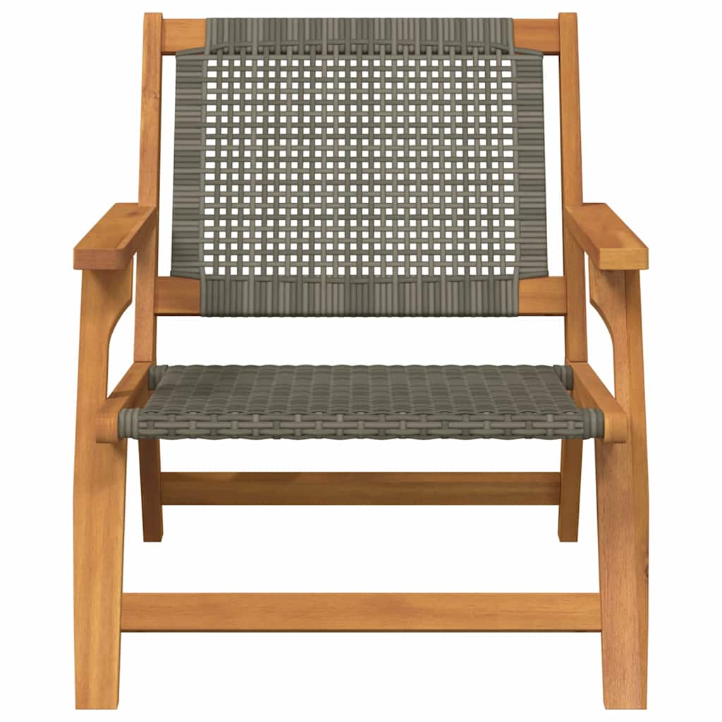 Arredamento da Giardino 2 pcs Grigio 67 x 78 x 73cm