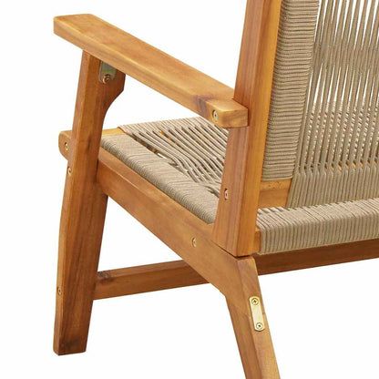 Arredamento da Giardino 2 pcs Beige 78 x 67 x 73cm